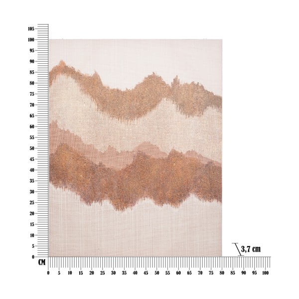 Ръчно рисувана картина 80x100 cm Browny - Mauro Ferretti-image-4