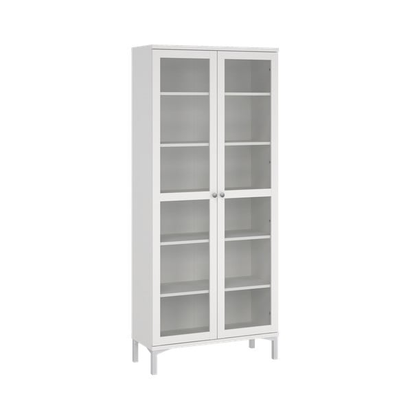 Бяла витрина 89x203 cm Roma - Tvilum-image-2