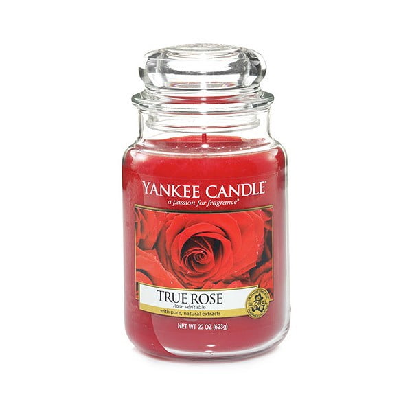 Ароматна свещ Червена роза, време на горене 110 - 150 часа - Yankee Candle