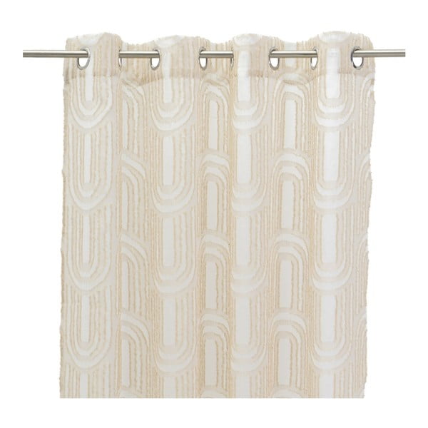 Бежова завеса 140x260 cm Relief Arch – Casa Selección