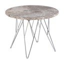 Мраморна кръгла странична масичка ø 55 cm Prunus – Actona