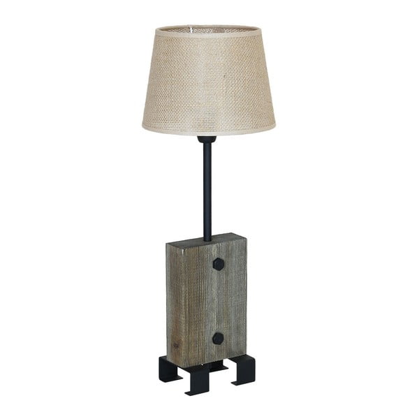 Настолна лампа с дървени детайли Thor - Glimte