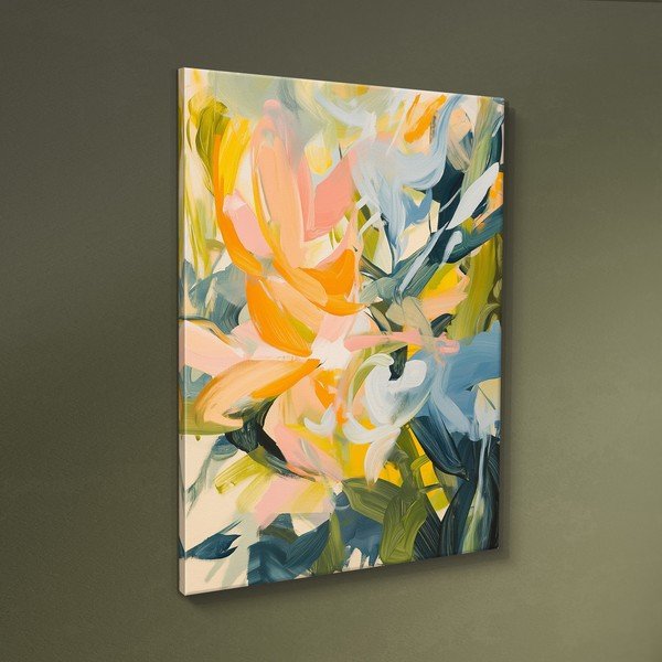 Печатна върху платно картина 70x100 cm Floral Gust – Styler-image-3