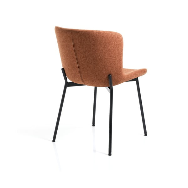 Оранжеви трапезни столове в комплект от 2 бр. Snug – Tomasucci-image-4