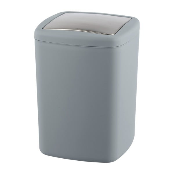 Сиво кошче за отпадъци L, височина 28,5 cm Barcelona - Wenko