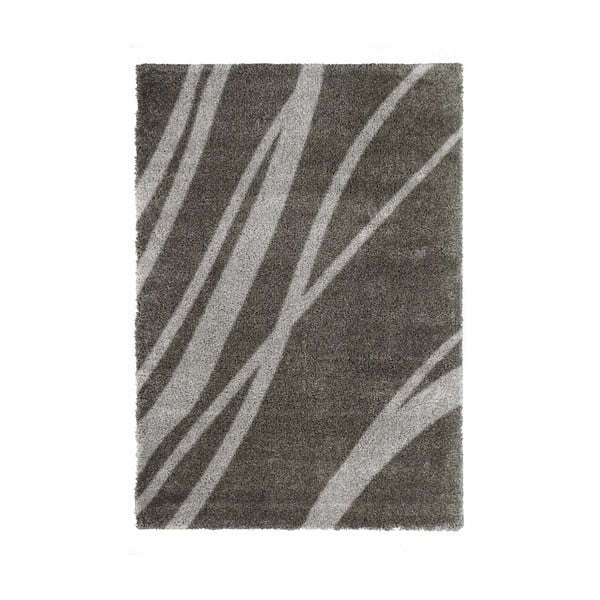Šedý koberec Calista Rugs Sydney Lines, 60 x 110 cm