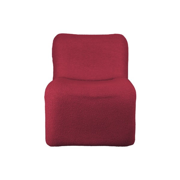 Кресло от букле в червено и бордо Fuerza – Leitmotiv-image-2