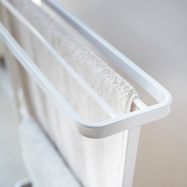 Бяла стойка за кърпи Tower - YAMAZAKI-image-2