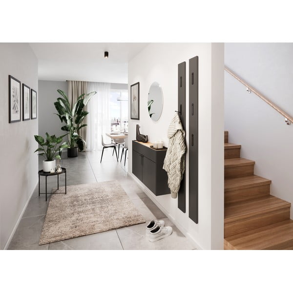 Антрацитно шкафче 110x57x22 cm Ameca – Germania-image-1