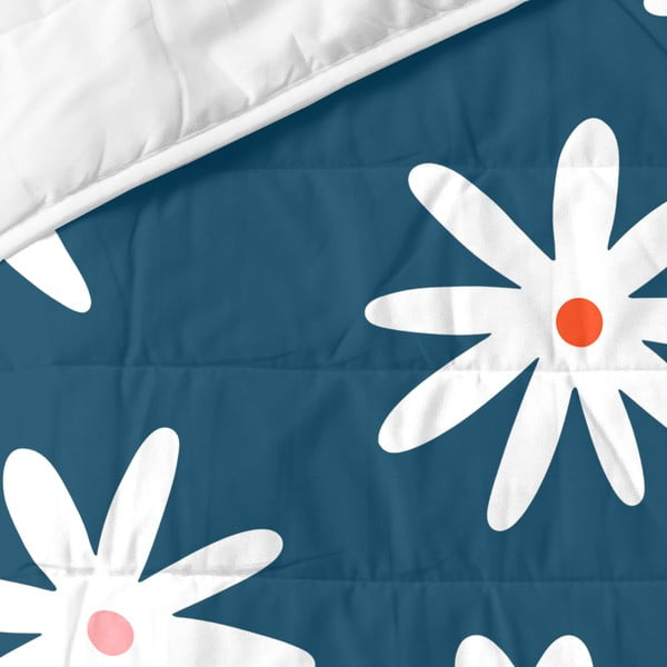 Синя ватирана покривка за легло 180x260 cm Margaret - Aware-image-3