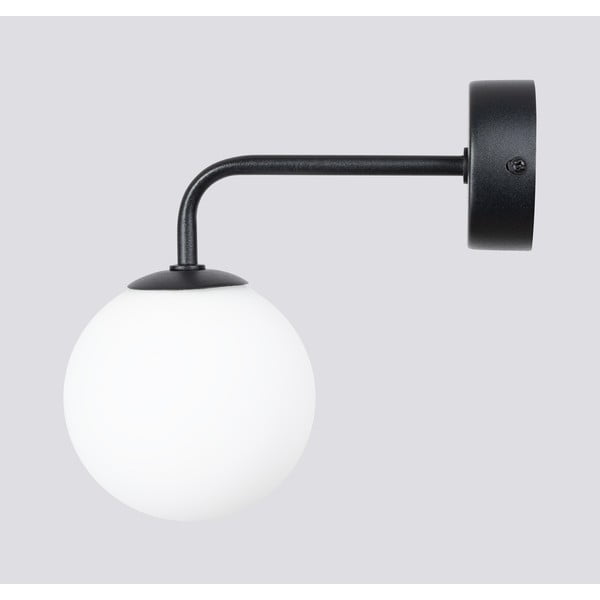 Черно-бяла стенна лампа Beam – Sollux-image-3