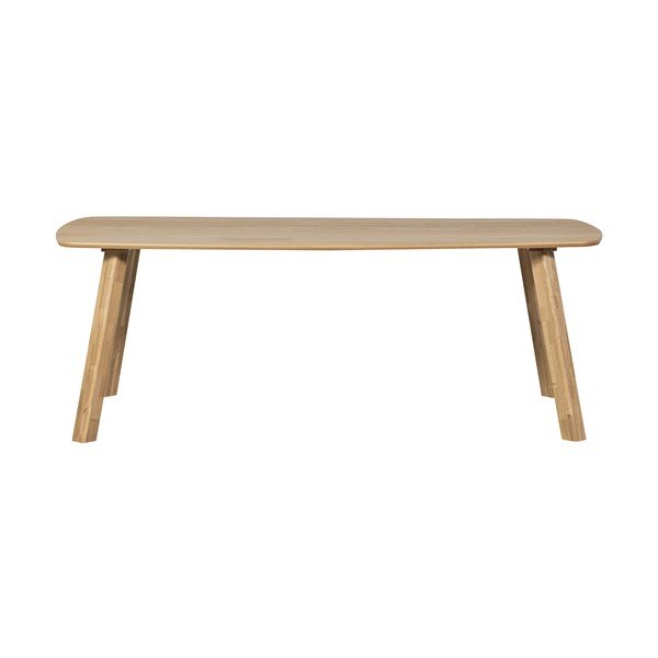 Трапезна маса от масивен дъб 100x180 cm Tablo – WOOOD