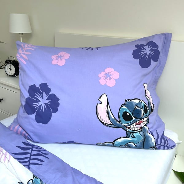 Памучно детско спално бельо за единично легло 140x200 cm Lilo and Stitch - Jerry Fabrics-image-3