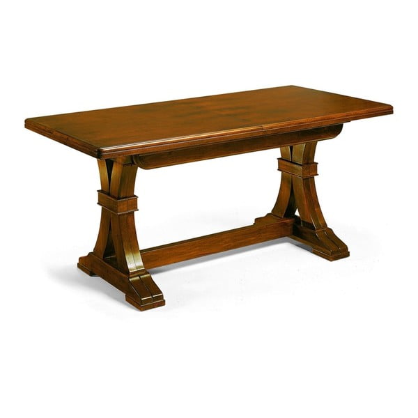 Dřevěný rozkládací jídelní stůl Castagnetti Robusto, 160 x 80 cm