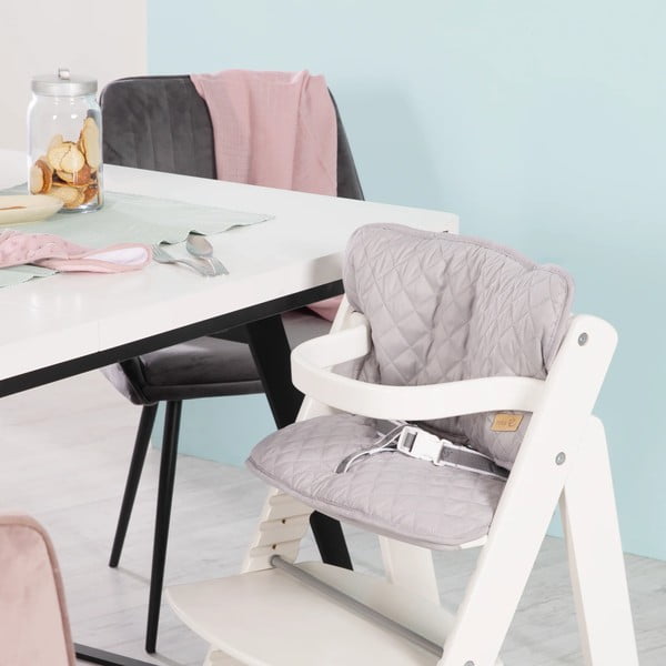 Светлосива постелка за стол за хранене Roba style - Roba-image-3