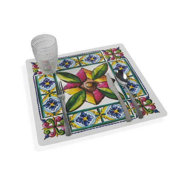 Пластмасови подложки за хранене 6 броя 37x37 cm Costiera - Villa d'Este-image-1