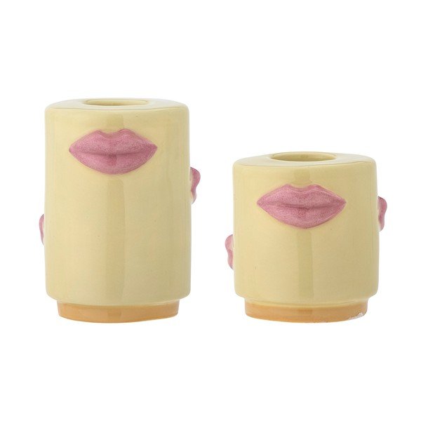 Глинени свещници в комплект 2 бр. Sassy – Bloomingville-image-4