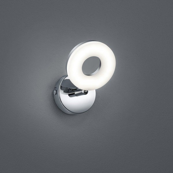 LED стенна лампа в сребрист цвят Trio Rennes-image-2