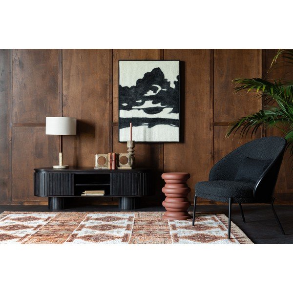 Черно кресло от букле Rodin – Dutchbone-image-1