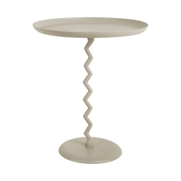 Метална кръгла странична масичка ø 44 cm Zig Zag – Leitmotiv