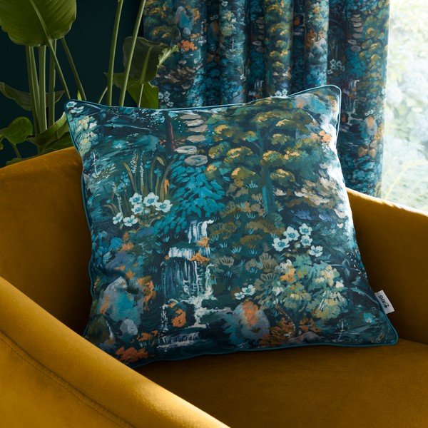 Кадифена декоративна възглавница 50x50 cm Garden Walk – RHS-image-1