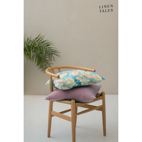 Ленена калъфка за възглавница 40x40 cm Ashes of Roses – Linen Tales-image-1