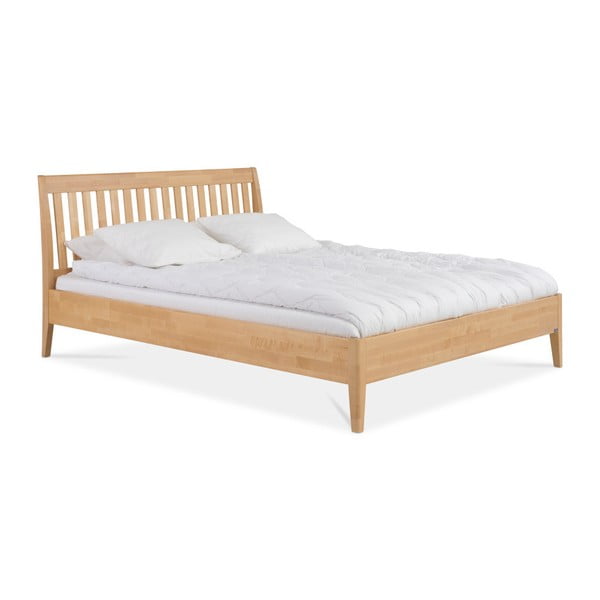 Ručně vyráběná postel z masivního březového dřeva Kiteen Matinea, 180 x 200 cm
