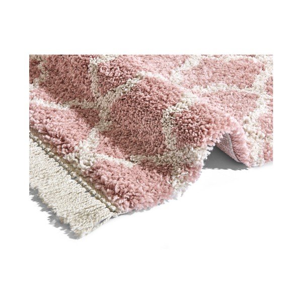 Růžový koberec Mint Rugs Marino, 80 x 150 cm-image-2