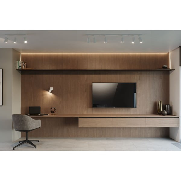 Бяла стенна лампа Etna - Sollux-image-2