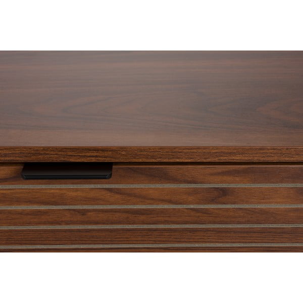 Кафяв скрин от декор от орех 110x74x40 cm Stripes – White Label-image-4