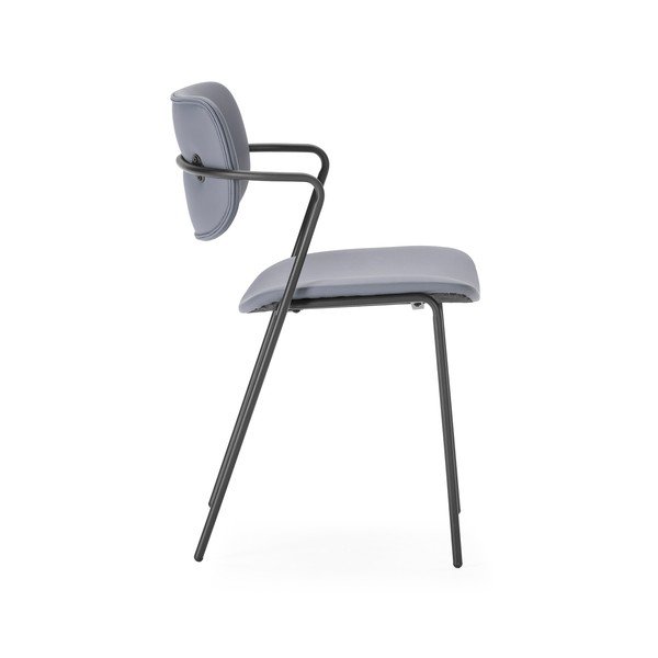 Тъмносиви трапезни столове в комплект от 2 бр. Maika – Marckeric-image-1