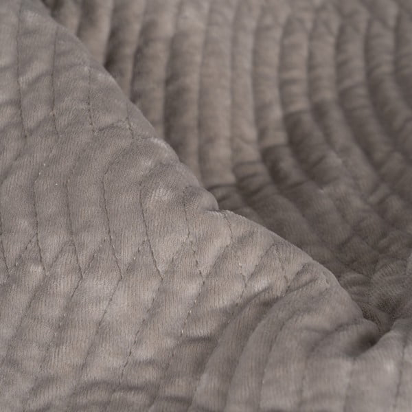 Сиво капитонирано покривало за легло 180x260 cm – Ixia-image-2