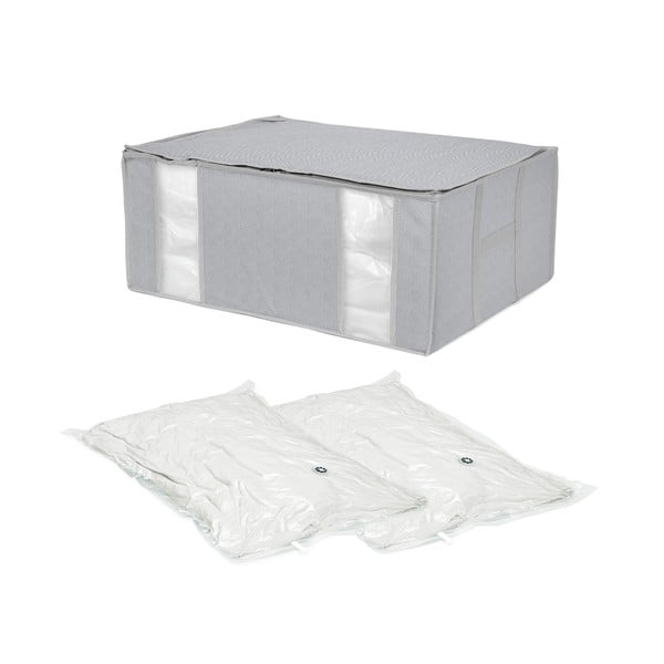 Вакуумна подсилена кутия за съхранение на дрехи Boston - Compactor-image-2