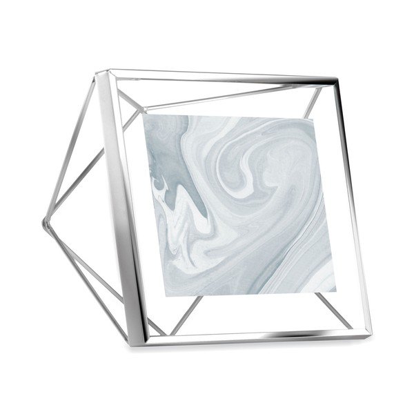 Рамка в сребрист цвят на снимка с размери 10 x 10 cm Prisma - Umbra-image-2
