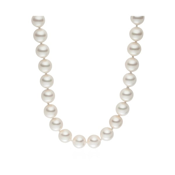Perlový náhrdelník Pearls Of London Pearl Elegance White, délka 80 cm