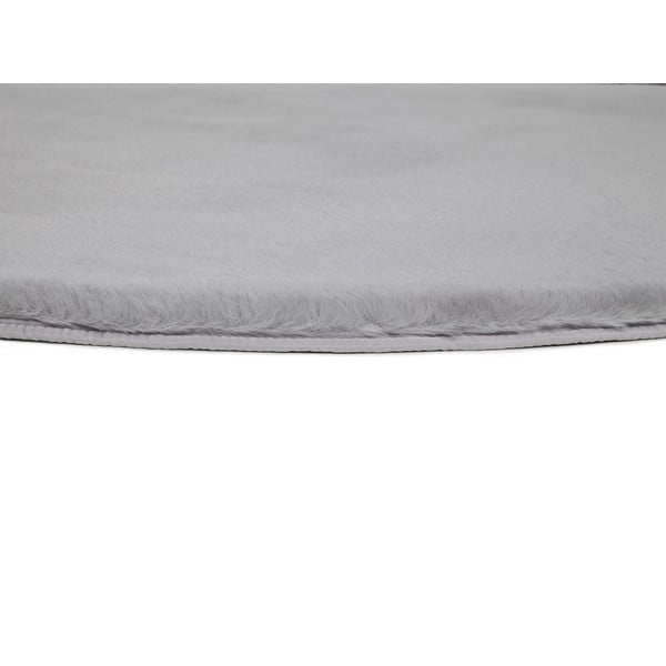 Сив килим Fox Liso, Ø 120 cm - Universal-image-2