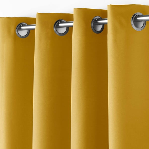 Жълта завеса 140x180 cm Essentiel – douceur d'intérieur-image-1