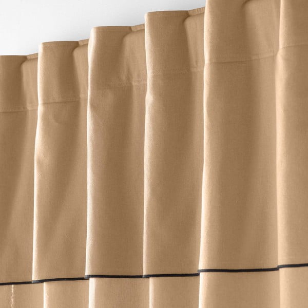 Светлокафява завеса 140x240 cm Mistraline – douceur d'intérieur-image-1