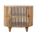 Кръгла масичка за кафе от масивно манго в естествен цвят ø 60 cm Sali – Bloomingville