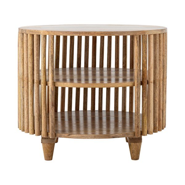 Кръгла масичка за кафе от масивно манго в естествен цвят ø 60 cm Sali – Bloomingville