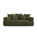 Зелен шенилов диван 237 cm Whesley – Bobochic Paris