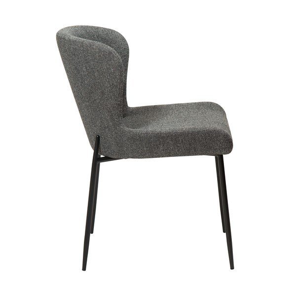 Тъмно сив трапезен стол Glam - DAN-FORM Denmark-image-2