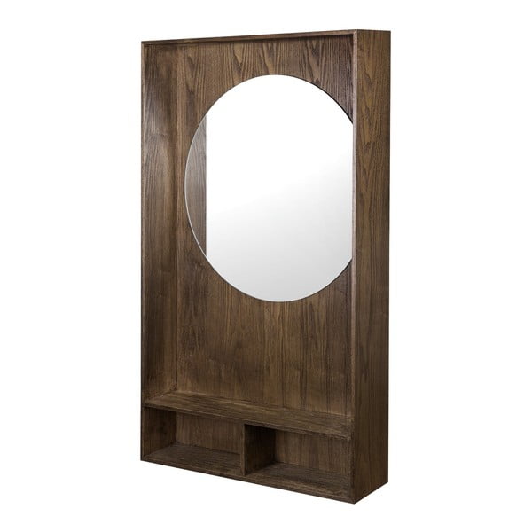 Кафяв панел за окачване от масивен дъб 60x100x11,5 cm Show Me – Mette Ditmer Denmark