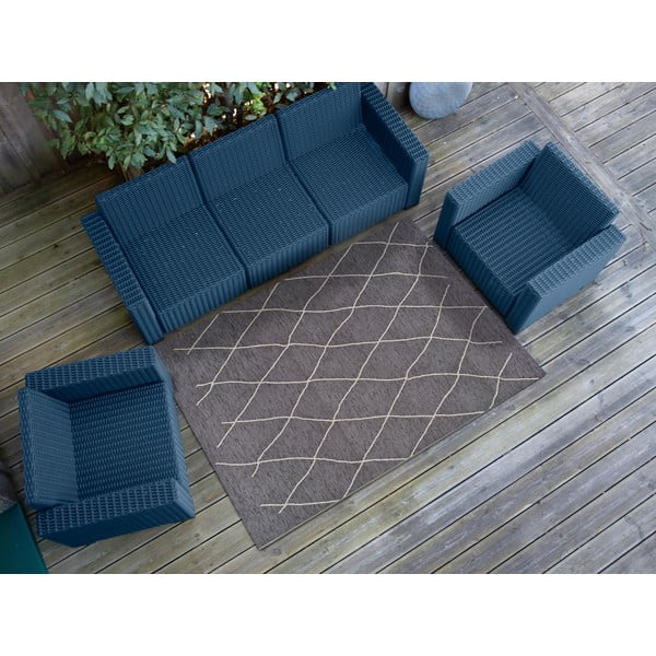 Сив килим за открито , 77 x 150 cm Sigrid - Universal-image-1