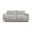 Светлосив сгъваем диван 234 cm Ernest – Bobochic Paris