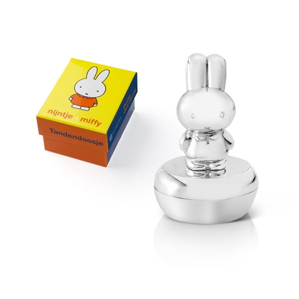 Метална кутия за първи зъбки ø 4x6 cm Miffy - Zilverstad-image-1
