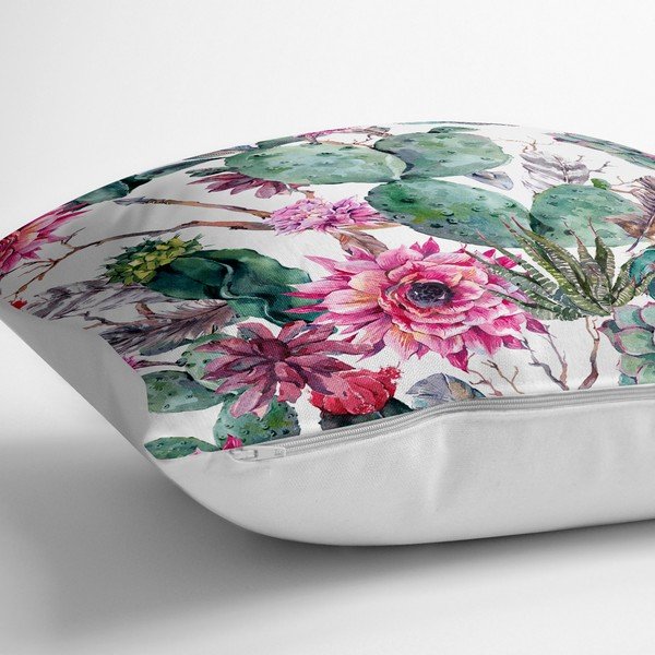 Калъфка за възглавница от памучна смес Bloom, 70 x 70 cm - Minimalist Cushion Covers-image-1