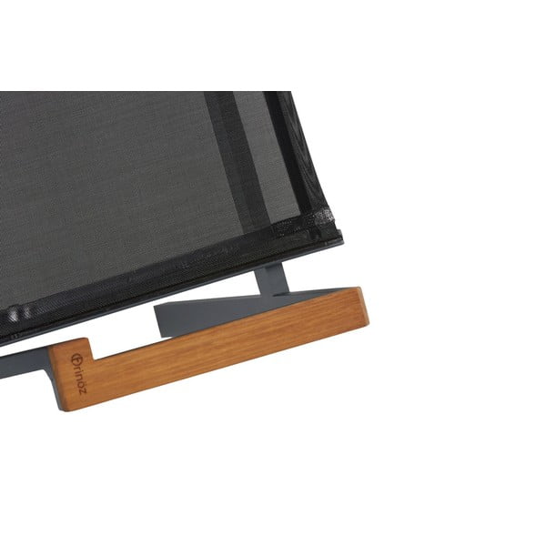 Черни метални  градински столове в комплект 6 бр. Ottowa – Floriane Garden-image-3