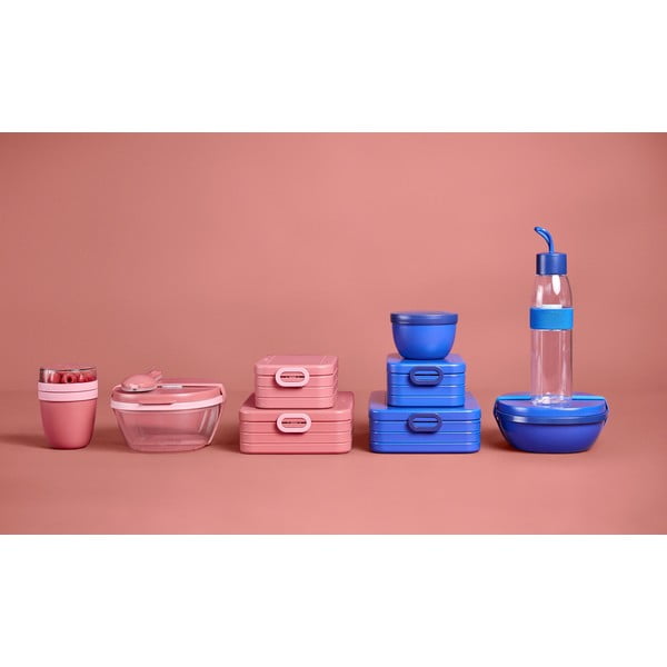 Кутия за обяд с 3 съда и вилица Vivid mauve – Mepal-image-1