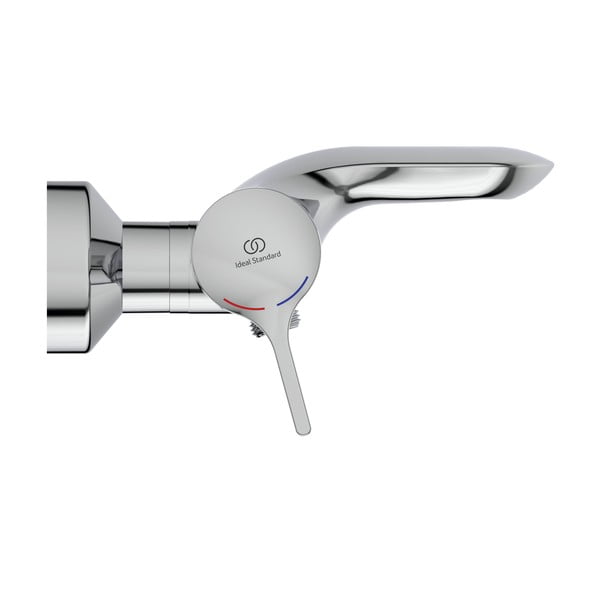 Батерия за вана/стенна в лъскаво сребристо Melange – Ideal Standard-image-3